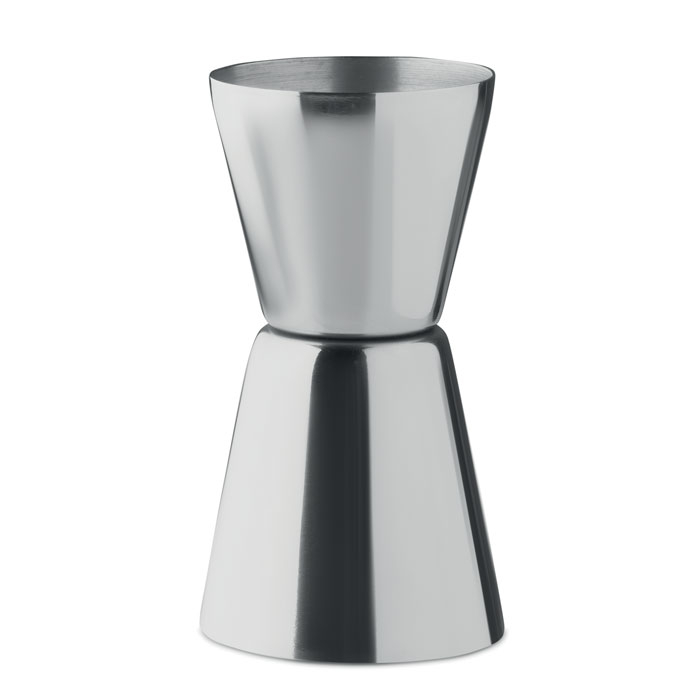Verre doseur acier inoxydable à personnaliser FROZEN silver mate